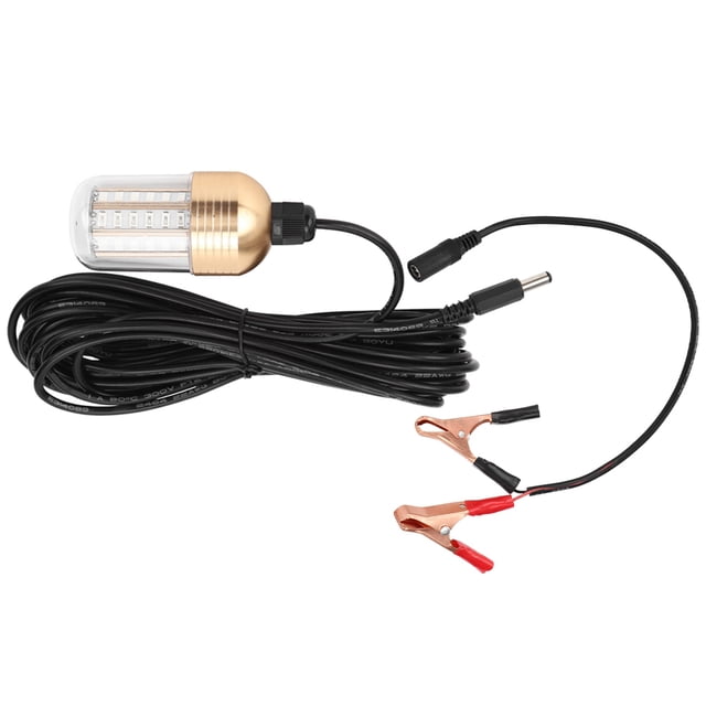 El Pez Atrae La Luz, Luz De Señuelo De Pesca De Plástico, 30W 12V Para Amantes De La Pesca Uso Al Aire Libre Niños Adultos Mar / Pesca Fresca OTVIAP Luz verde de 30W