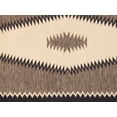 thumbnail image 2 of Pasargad Home PNT-69 2.07x10 Tuscany Collection Reversible Wool Mocha Area Rug- 2' 7'' X 9'10'', 2 of 3