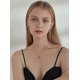 thumbnail image 3 of Pendientes de aro de oro grueso para mujer, bonitos pendientes hipoalergénicos de moda, regalo de joyería minimalista, 3 of 4