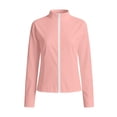 thumbnail image 5 of Hilenly Womens Plus Size Rash Guard Sun Protection Full Zip Lightweigh Jacket UV Protection Long Sleeve Hiking Shirts, 5 of 8