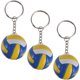 thumbnail image 2 of GOOHOCHY 3 uds llavero de voleibol llavero deportivo mochila bolso bolso decoración colgante, 2 of 8