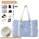 thumbnail image 4 of Bolsa De Ejercicios Bolso de fitness de nailon, bolsas de gimnasio portátiles plegables para fútbol al aire libre (azul cielo), 4 of 5