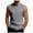 Dark Gray, variant on Summer Loose Men's Medieval Drawstring Linen Breathable Loose Sleeveless Vest