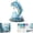 Dolphin, variant on Mythical Ocean DIY Bead Kit for Beginners, 3D Beaded Animal Making Kit with Instructions, 8 Unique Sea Animal Designs with Glass Beads and Pattern Guide, Underwater Bead Embroidery Set (Phoenix)