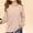 Pink, variant on Spazoro Kids Girls Shirts Tee, Long Sleeve Solid Color Crew Neck 2025 Casual Loose Tops for Child Girls Black Size 2 T