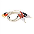 thumbnail image 3 of 5 Par Cable de Clip de de Enchufe Plátano Aislado Baja Resistencia Terminal de Medidor de Prueba de Plomo de Sonda Kelvin, 3 of 5