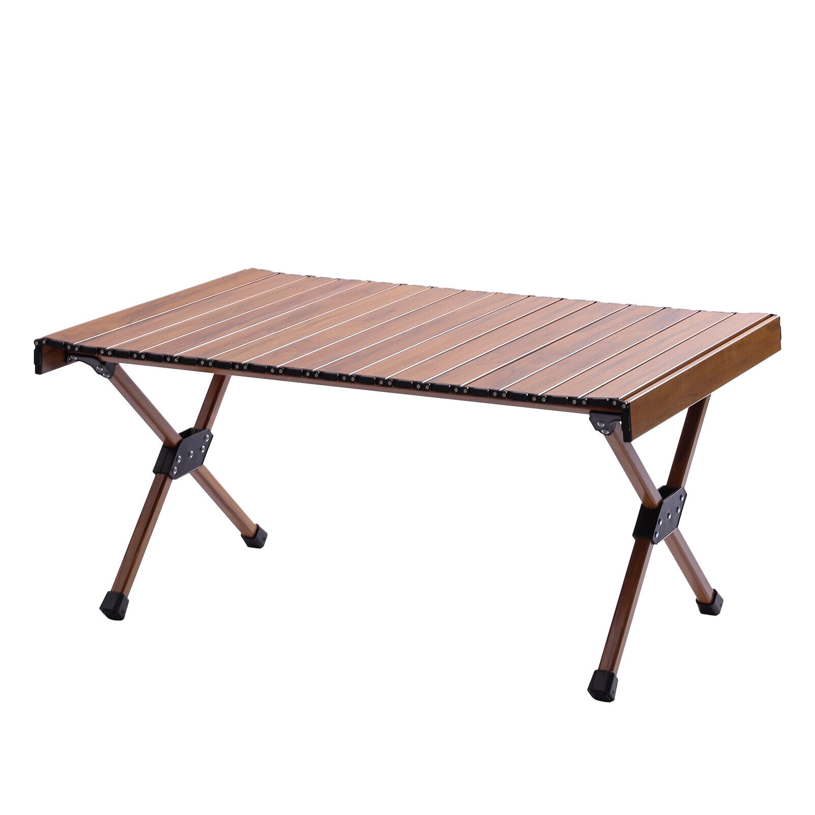 Hilander wood roll top table 90×60cm Hilander Wood Roll Top Table 3 Outdoor Table Folding 120