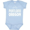 thumbnail image 3 of Inktastic Portland Oregon Biking Boys or Girls Baby Bodysuit, 3 of 5