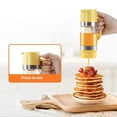 thumbnail image 3 of Yammee Leak Proof Honeys Dispenser for Cafes and Restaurants Glass Syrup Container Jar Multipurpose Honeys Bottle with Handle, 3 of 11