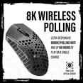 thumbnail image 3 of Ratón para juegos Arbiter Akitsu 8K de fibra de carbono 38g inalámbrico, 3 of 6
