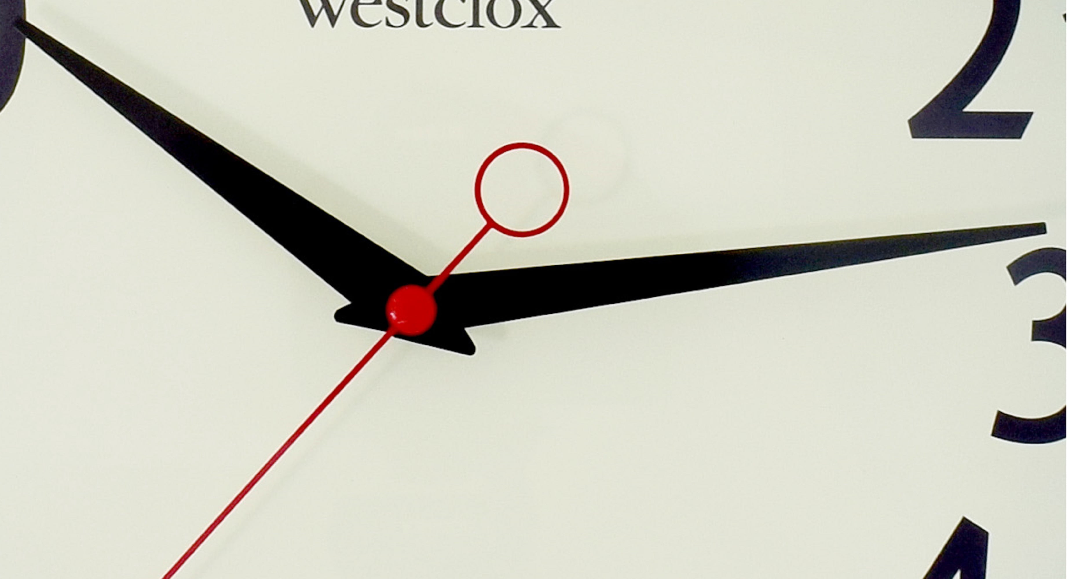Westclox 12”  Teal Retro Analog Quartz Accurate Wall Clock with Easy-to-Read Dial.