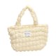 thumbnail image 2 of Bolso de mano para mujer, tipo hobo, ligero y cómodo, ideal para compras de viaje. blanco, 2 of 9