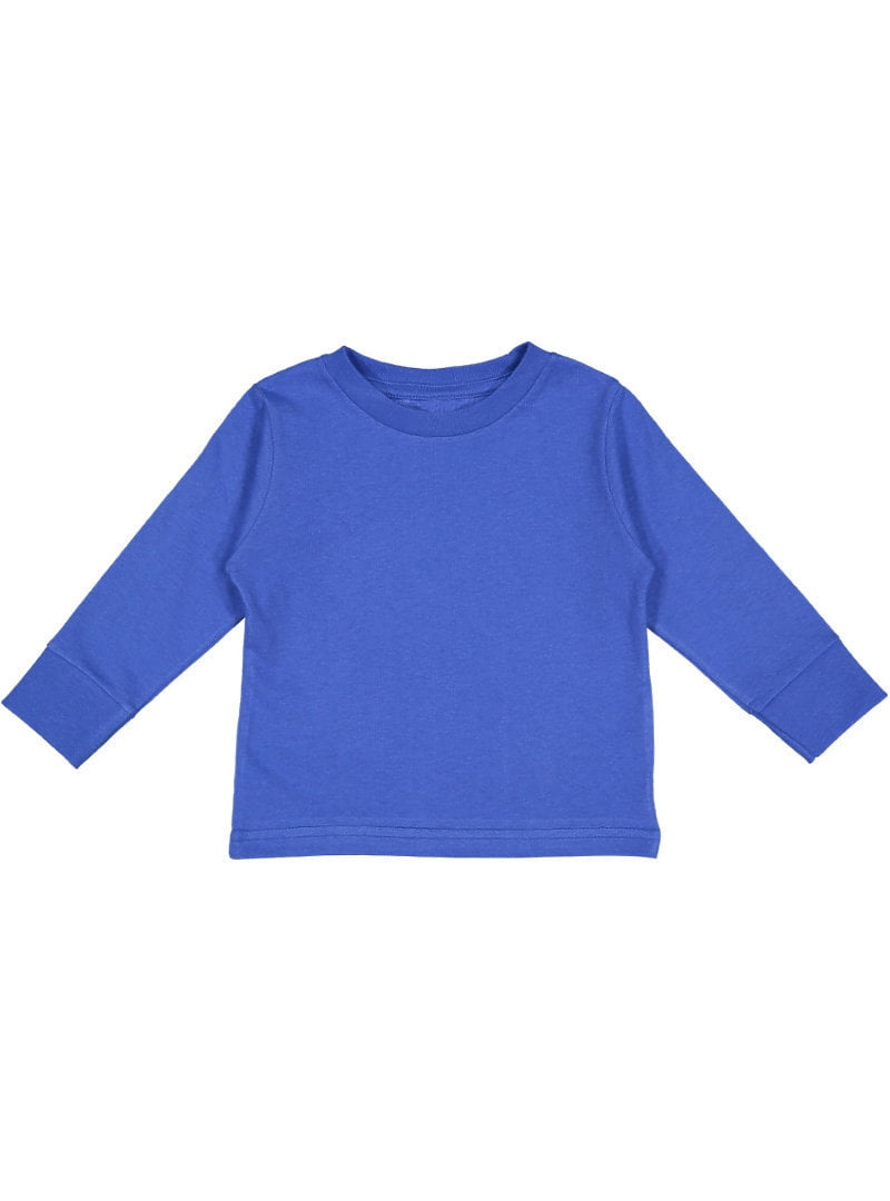 Clementine Unisex Everyday Long Sleeve Toddler T-Shirts Crew 2-Pack 