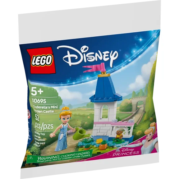 LEGO Disney Princess Cinderella's Mini Garden Castle 30695