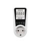 thumbnail image 1 of Electricity Meter For Socket Electricity Meter, 16a Energy Cost Meter, Electricity Consumption Meter With Lcd Backlight, 7 Monitoring Modes, Overload, 1 of 5