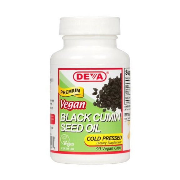 Deva Vegan Vitamins Black Cumin Seed Oil, 90 Count