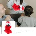 thumbnail image 2 of Juguete interactivo de educación temprana, juego de rol, marioneta de mano con forma de loro, adorable marioneta de mano, 2 of 6
