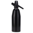 thumbnail image 1 of para agua con gas, 1 L Carbonator para refrescos espumosos, para agua con gas y agua con gas, Sifón de Negro Baoblaze Sifón de soda, 1 of 8
