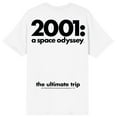 thumbnail image 2 of 2001 A Space Odyssey Inner Ship Crew Neck Short Sleeve Men's White T-shirt-Medium, 2 of 7