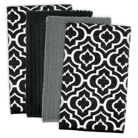 

Set of 4 Rectangular Assorted Absorbent Dishtowel 19