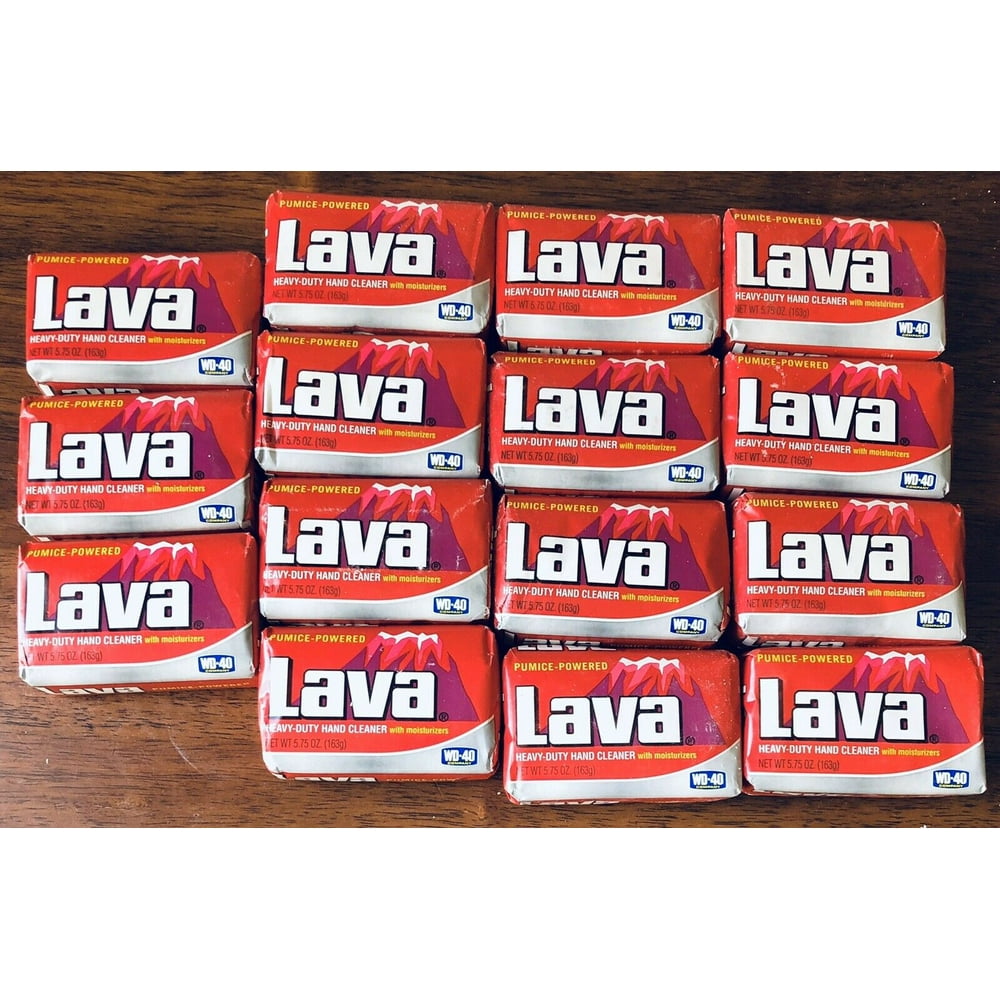 WD40 Lava Soap Heavyduty Hand Cleaner Pumice Powered 5.75 Oz Bar (15
