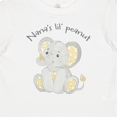thumbnail image 4 of Inktastic Nana's Lil' Peanut Polka Dot Elephant Boys or Girls Baby T-Shirt, 4 of 5