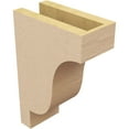 thumbnail image 5 of 4"W x 8"D x 12"H Classic Newport Rough Cedar Woodgrain TimberThane Corbel, Primed Tan, 5 of 6