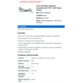 thumbnail image 2 of Front Left Window Regulator - Compatible with 1995 - 2004 Toyota Tacoma 1996 1997 1998 1999 2000 2001 2002 2003, 2 of 2