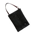 thumbnail image 2 of Bolsa de tejido colgante Macarena bolsa de almacenamiento dispensador de pañuelos reutilizable Negro, 2 of 8