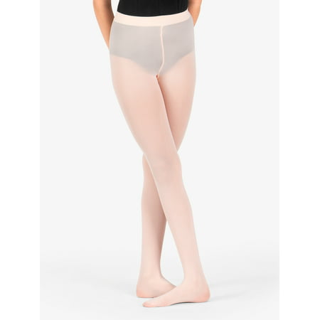 Theatricals Girls Footed Tights with Smooth Self-Knit Waistband