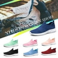 YHOON Women's Walking Shoes Slip on Sneakers Lightweight Tennis Shoes