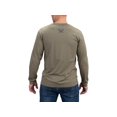 thumbnail image 3 of VORTEX Adult Male Digi Camo Core Logo Long Sleeve T-Shirt, Military Heather, Size: 2XL, 3 of 3