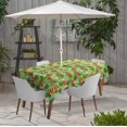 thumbnail image 2 of Vargottam Indoor/OutdoorTablecloth58x120 Inch Rectangle Tablecloth with Umbrella Hole and Zip- Waterproof PatioTableCloths- TableCovers for Backyard RectangularTable- Pear Green2, 2 of 5