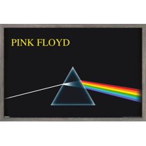 Pink Floyd - The Dark Side Of The Moon Logo Wall Poster, 14.725" x 22.375" Framed