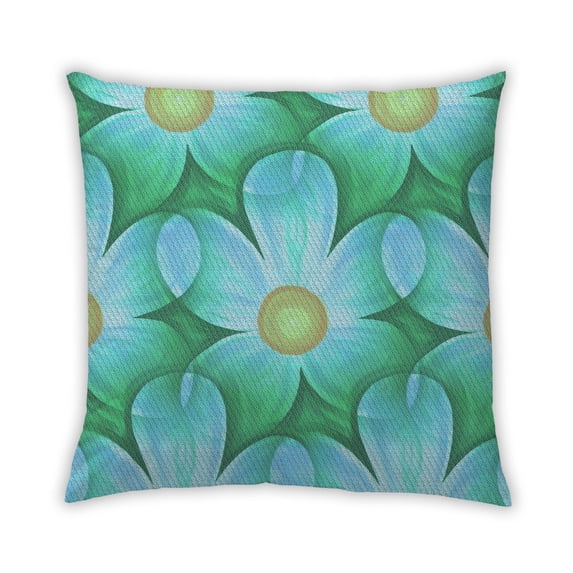 Ahgly Company Indoor Square Contemporary Throw Pillow, 18 inch by 18 inch