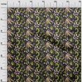 thumbnail image 3 of oneOone Polyester Spandex Peach Fabric Tropical Abstract Sewing Material Print Fabric by The Yard 56 Inch Wide, 3 of 4