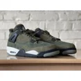 thumbnail image 4 of Ni-k-e Air Jordan 4 Retro SE Craft Men Sz 7.5 Medium Olive Pale Vanilla FB9927 200, 4 of 6