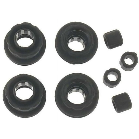 Rear Disc Brake Caliper Guide Pin Boot Kit - Compatible with 2009 - 2010, 2014 - 2019 Toyota Corolla 1.8L 4-Cylinder 2015 2016 2017 2018