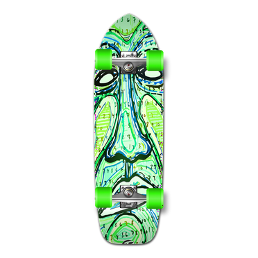 Yocaher Old School Longboard Complete - Countdown
