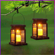 thumbnail image 1 of Lámpara de vela solar, lámpara de palacio retro, lámpara de viento de tamaño pequeño, vela intermitente, linterna hermosa y de moda, 1 of 5