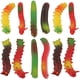thumbnail image 1 of GOOHOCHY 12 piezas de orugas de simulación, gusanos realistas, insectos rastreros, juguete de broma (estilo aleatorio), 1 of 7