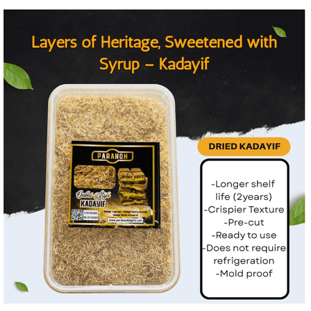 PARAHON Kunafa Kataifi Shredded Filo Pastry 250g