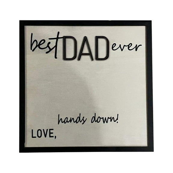 Handprint Signs Creative Desktop Decoration Ornament Home Decor Craft