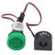 thumbnail image 2 of Pantalla LED Voltímetro Probador de Voltaje Detector de Corriente Voltímetro Amperímetro Lámpara Redonda Luz 60 ~ 500V AC AD101-22VAM, 2 of 7