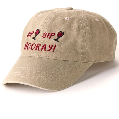 Women's Novelty Baseball Hats-Wine 