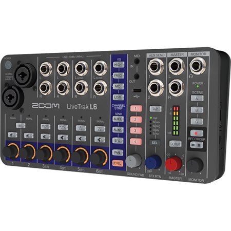 ZOOM LiveTrak L6　マルチトラックレコーダー