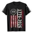 thumbnail image 4 of Dwelliawo Usa Olympic Apparel 250 Years American Shirt 250 Anniversary Usa T Shirt Pullover 250th Patriotic 1776-2026 Plus Size T Shirts Black S, 4 of 5