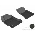 thumbnail image 2 of 3D MAXpider 2002-2007 Fits Subaru Impreza Kagu 1st Row Black Carbon Fiber Embossed Pattern Floor Mat L1SB01011509, 2 of 3