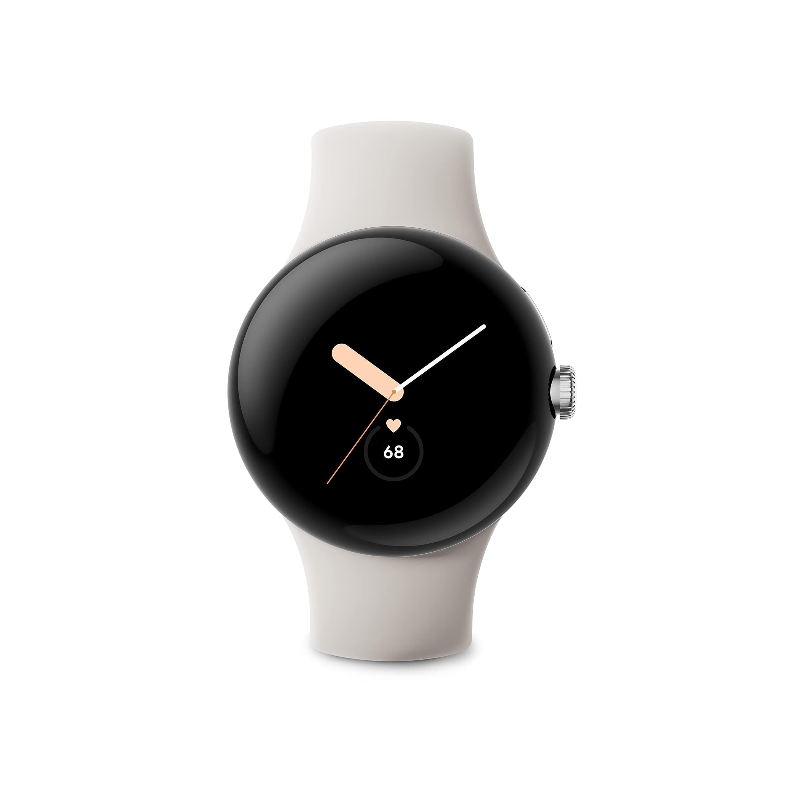 Google Pixel Watch 2 - Matte Black Case, Obsidian Fitbit