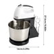 thumbnail image 3 of Batidora de mano eléctrica de 1,7 L | Batidora de inmersión de 7 velocidades para hornear, preparar batidos y crema batida | 150 W de potencia con cuchillas de acero inoxidable | Cuerpo de p, 3 of 5